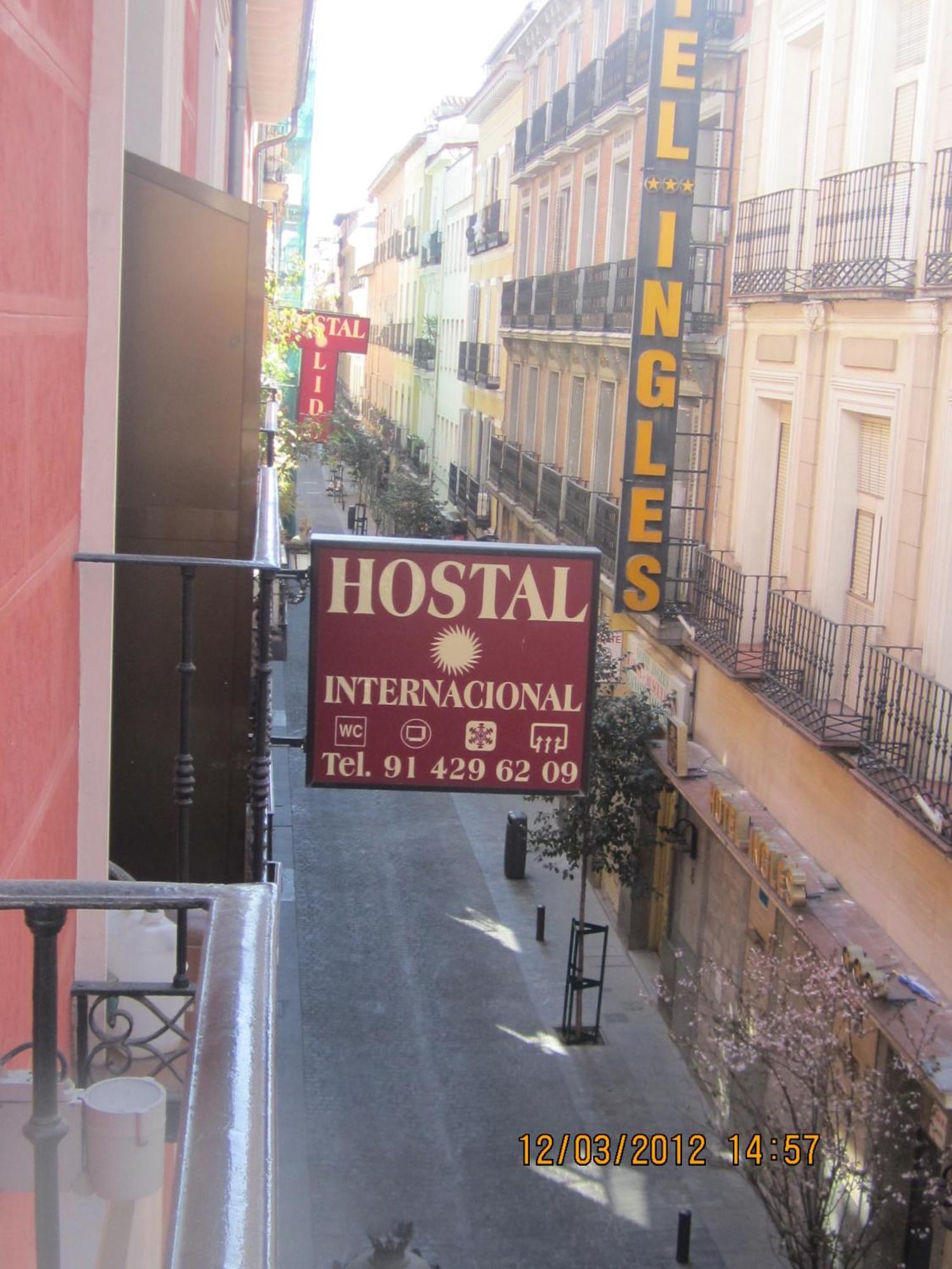 Hostal Internacional Madrid Luaran gambar